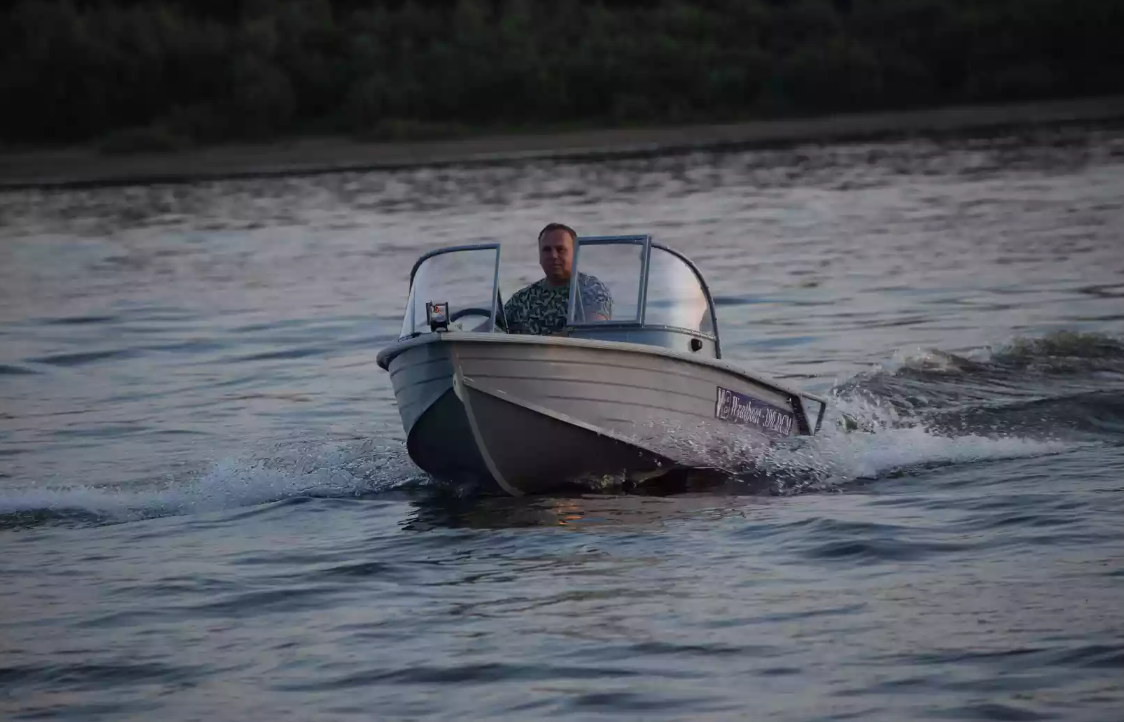 Алюминиевая лодка Wyatboat-390 DCM в Жуковском