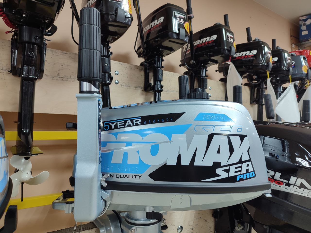 Лодочный мотор PROMAX SP5FHS (внешний бак 12 л) в Жуковском
