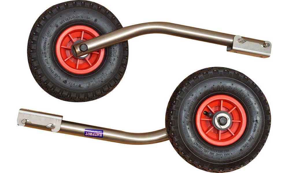 Транцевые колеса модульные удлиненные из нержавеющей стали в Жуковском