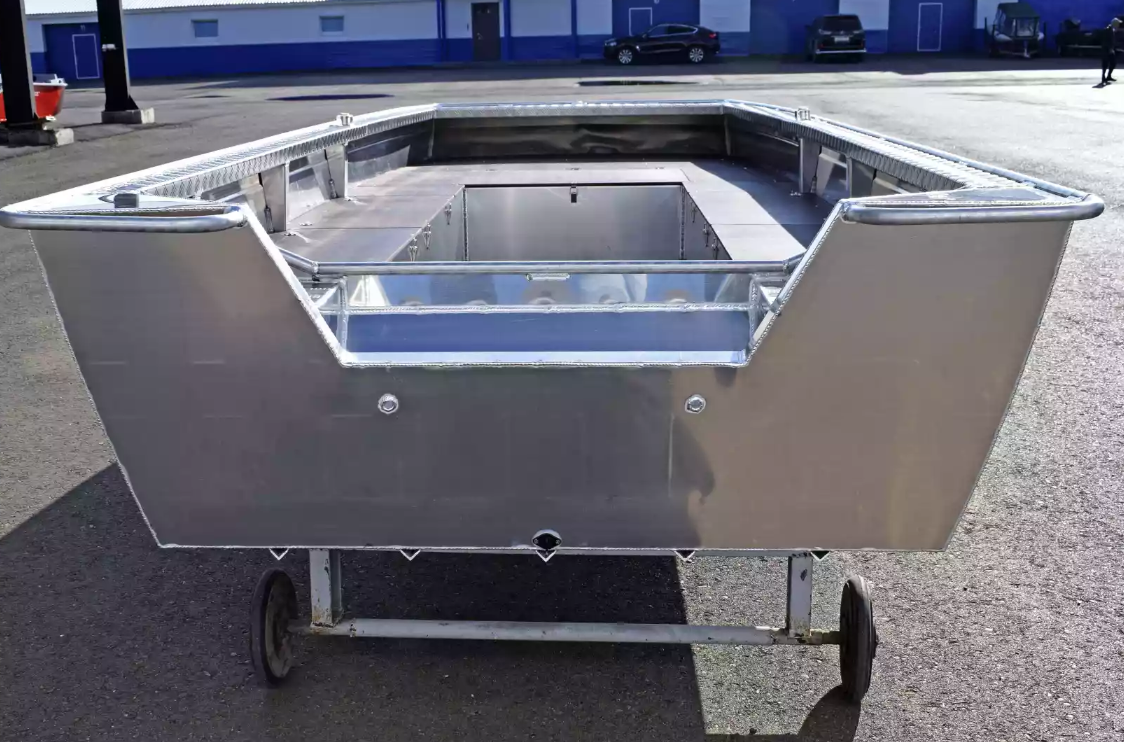 Алюминиевая лодка Wyatboat-490 Jonboat в Жуковском