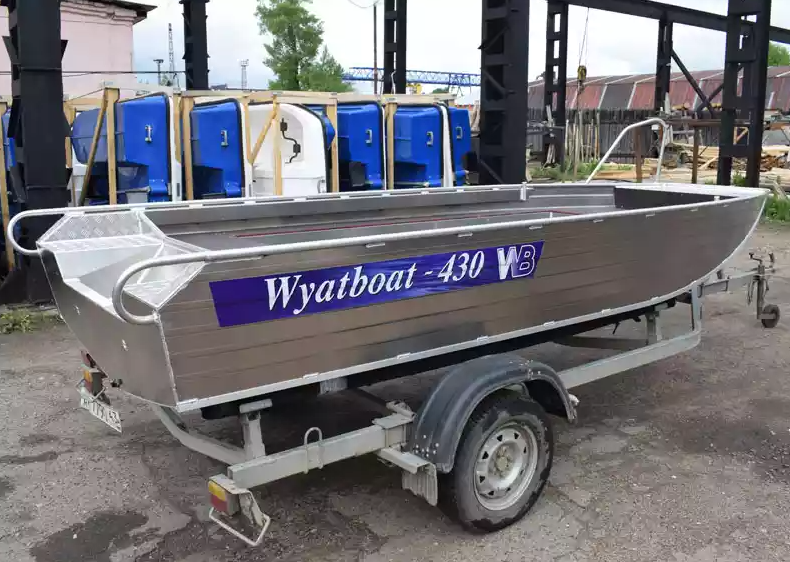 Алюминиевая лодка  Wyatboat-430 Master в Жуковском