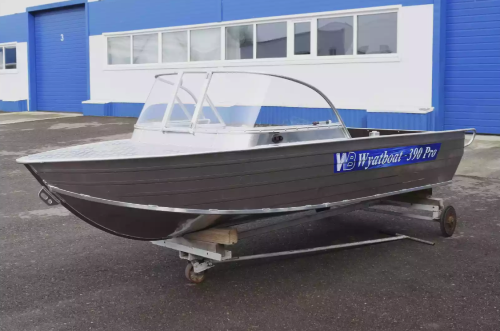 Алюминиевая лодка Wyatboat-390 Pro в Жуковском