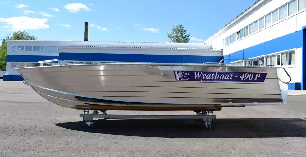 Алюминиевая лодка Wyatboat-490 P в Жуковском