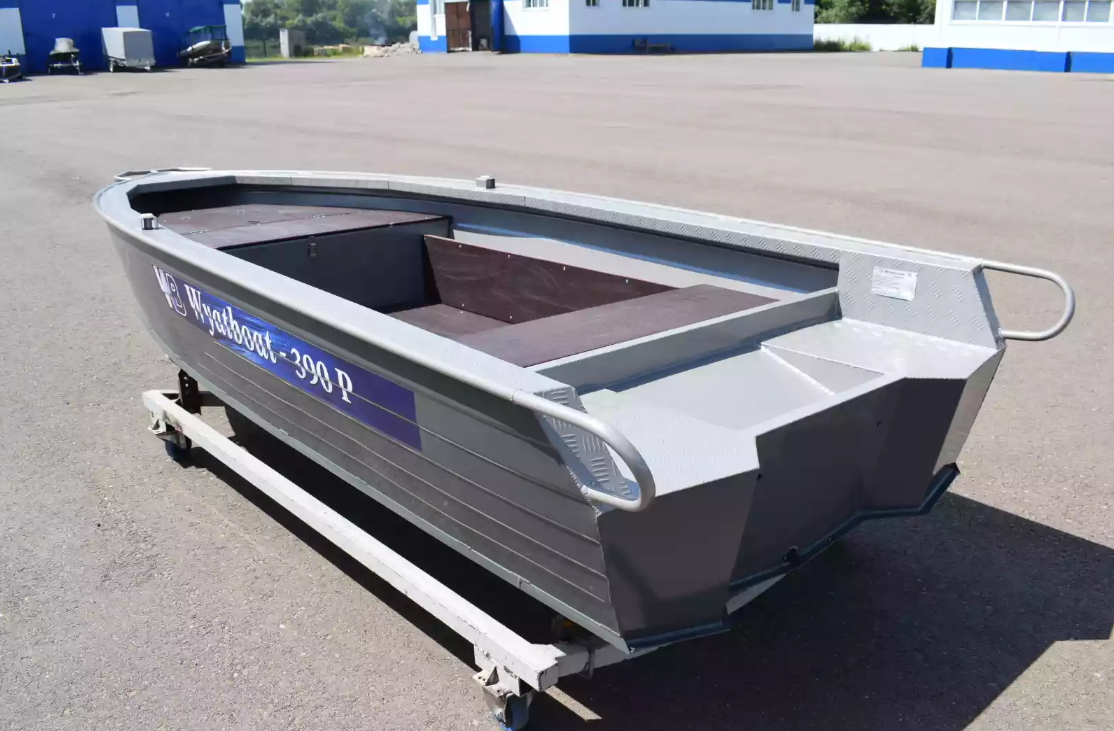 Алюминиевая лодка Wyatboat-390Р Fish в Жуковском