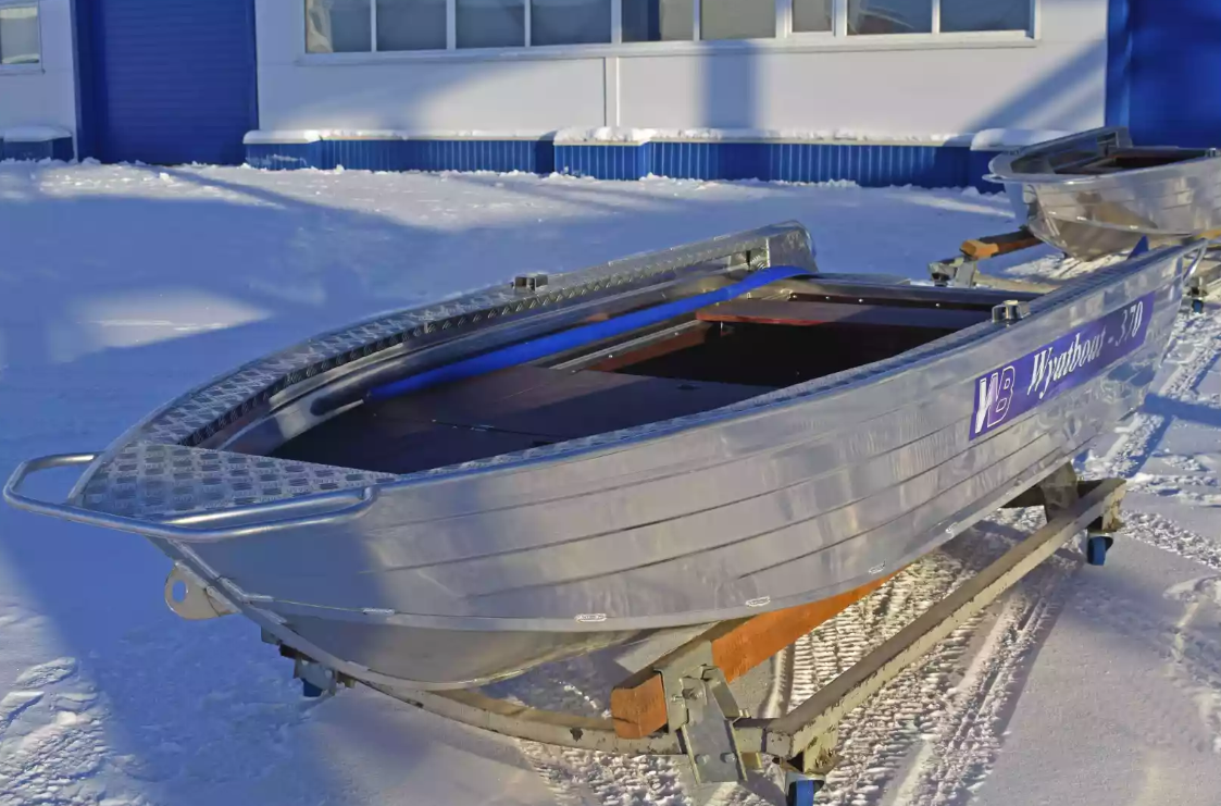 Алюминиевая лодка Wyatboat-370 Р FISH в Жуковском