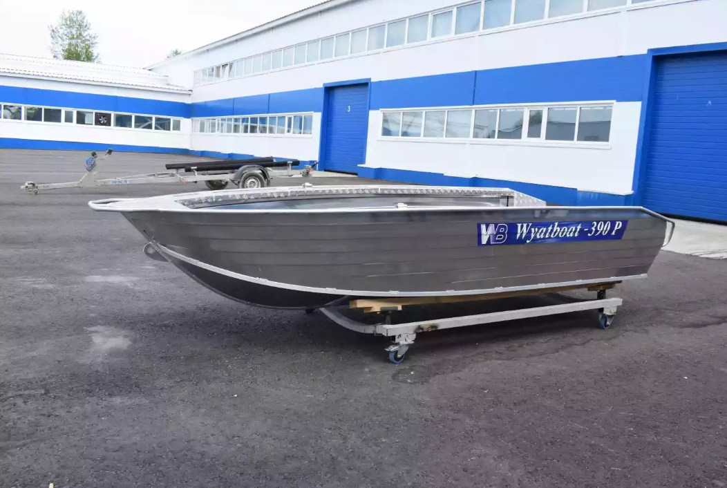 Алюминиевая лодка Wyatboat-390Р Увеличенный борт в Жуковском