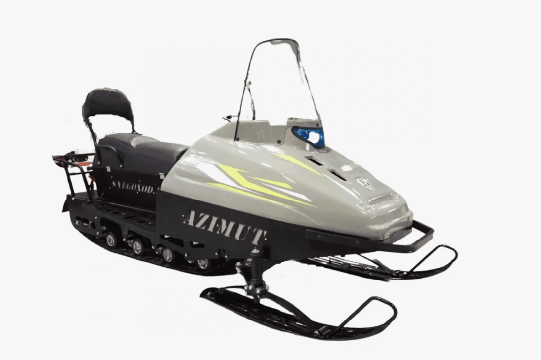 Миниснегоход Бурлак Азимут 24 л.с. , эл.запуск, реверс, тормоз гидравл, капот серый в Жуковском