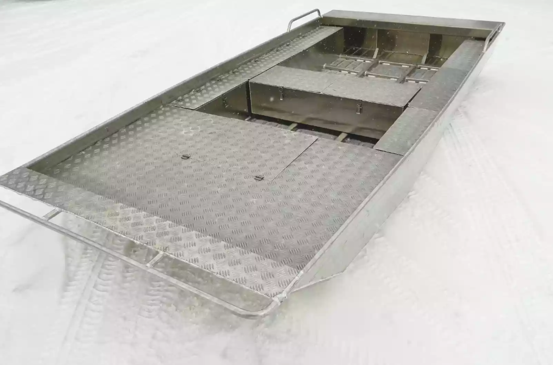 Алюминиевая лодка Wyatboat-390 Jonboat в Жуковском