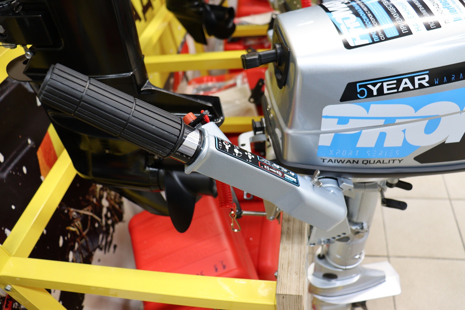 Лодочный мотор PROMAX SP5FHS (внешний бак 12 л) в Жуковском