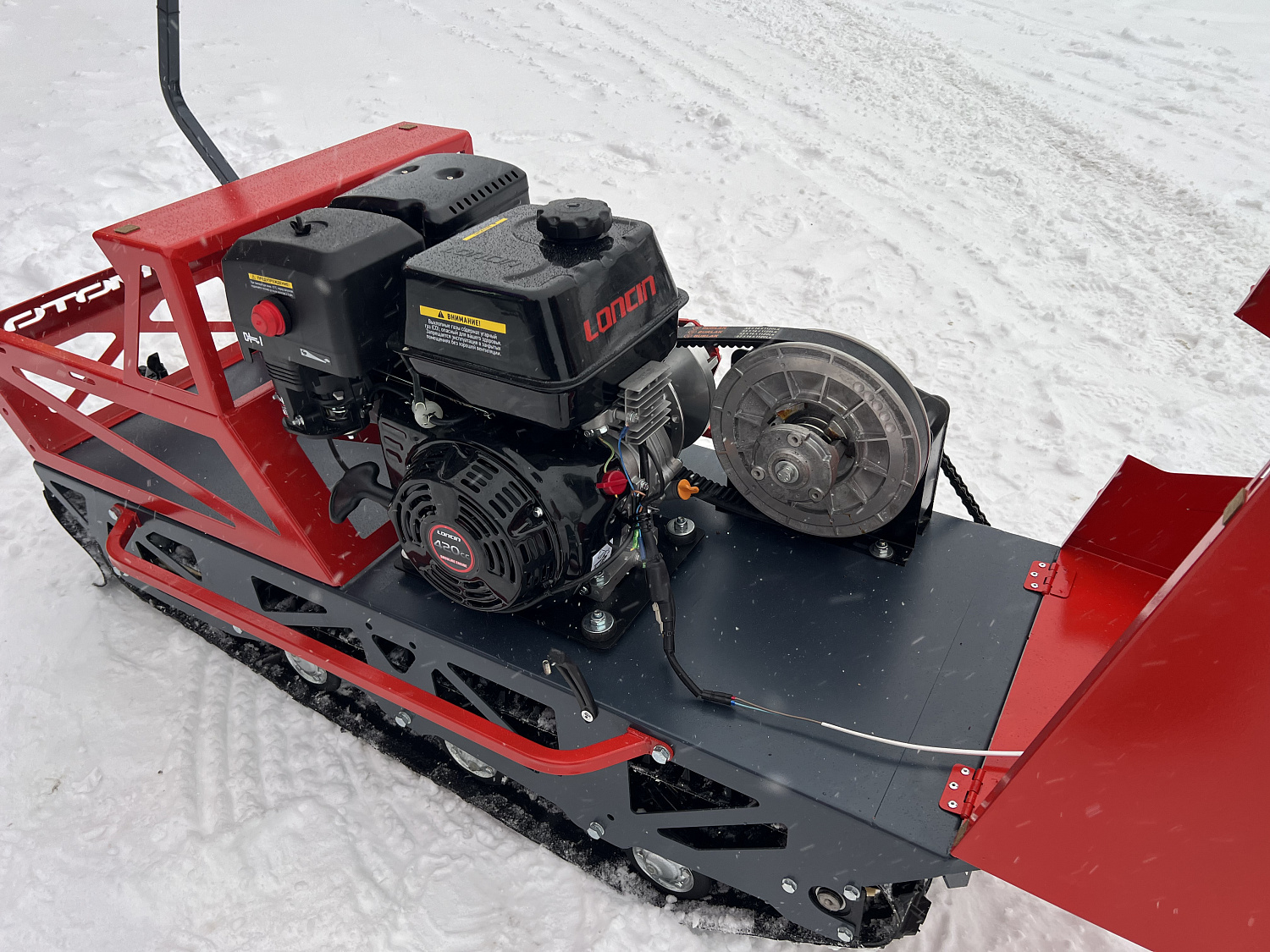 Мотобуксировщик EX-MOTO SNOWDOG S500 15л.с в Жуковском