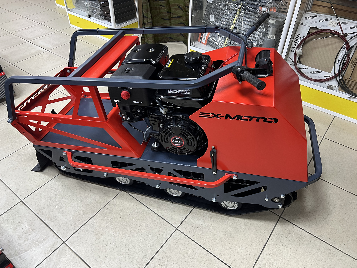 Мотобуксировщик EX-MOTO SNOWDOG S500 15л.с в Жуковском