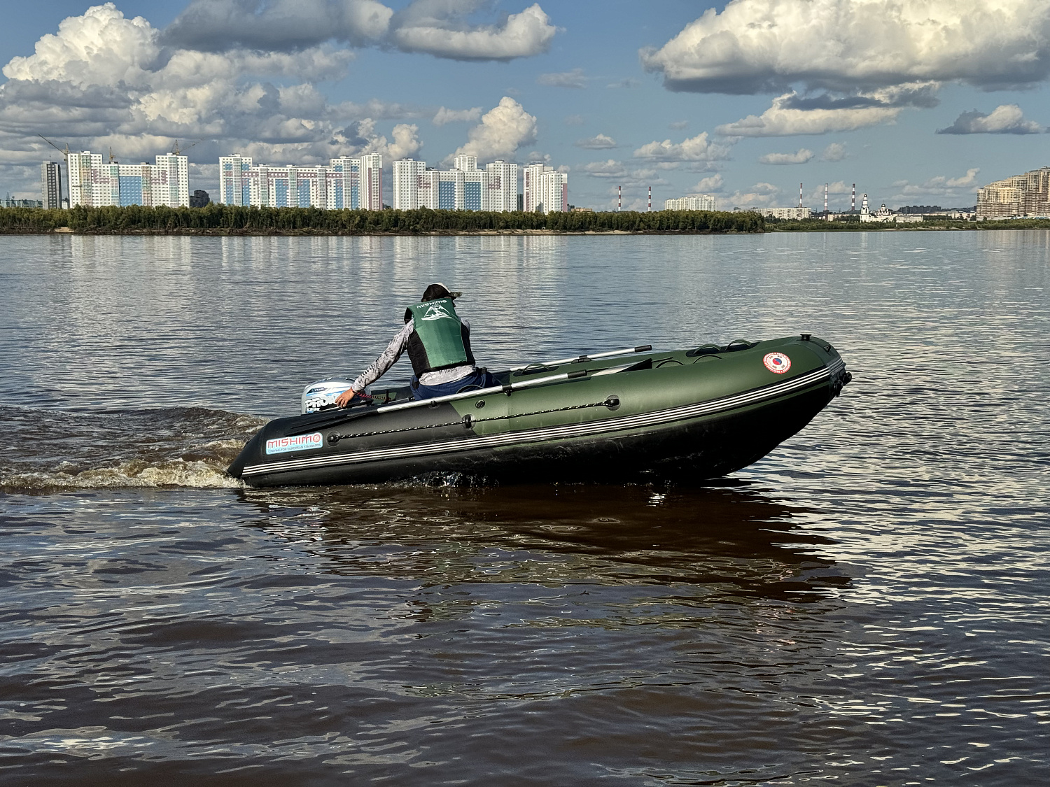 Лодка MISHIMO BIG FLOOR 400 в Жуковском