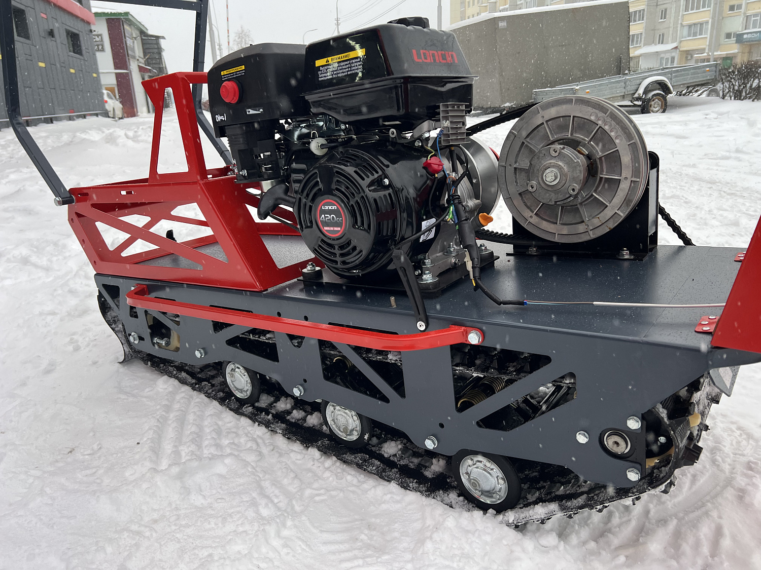 Мотобуксировщик EX-MOTO SNOWDOG S500 15л.с в Жуковском