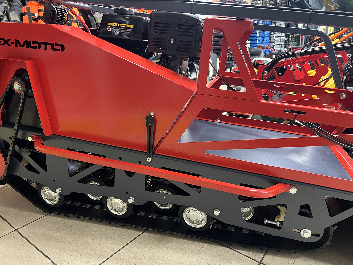 Мотобуксировщик EX-MOTO SNOWDOG S500 15л.с в Жуковском