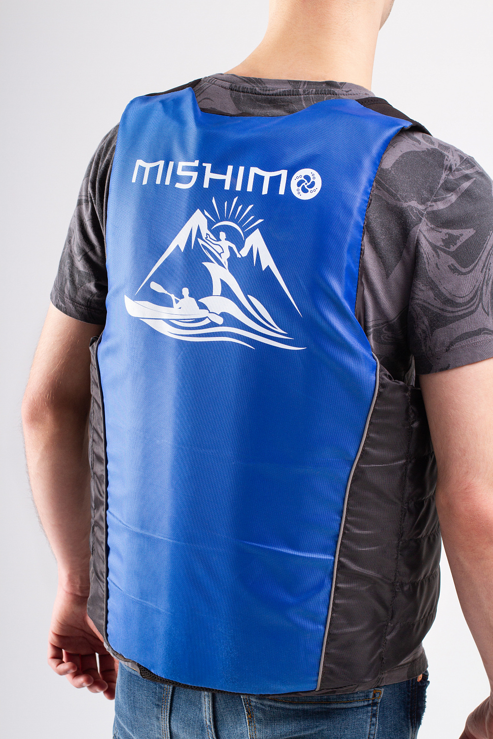 Жилет спасательный MISHIMO PRO Премиум качества Черно-синий в Жуковском