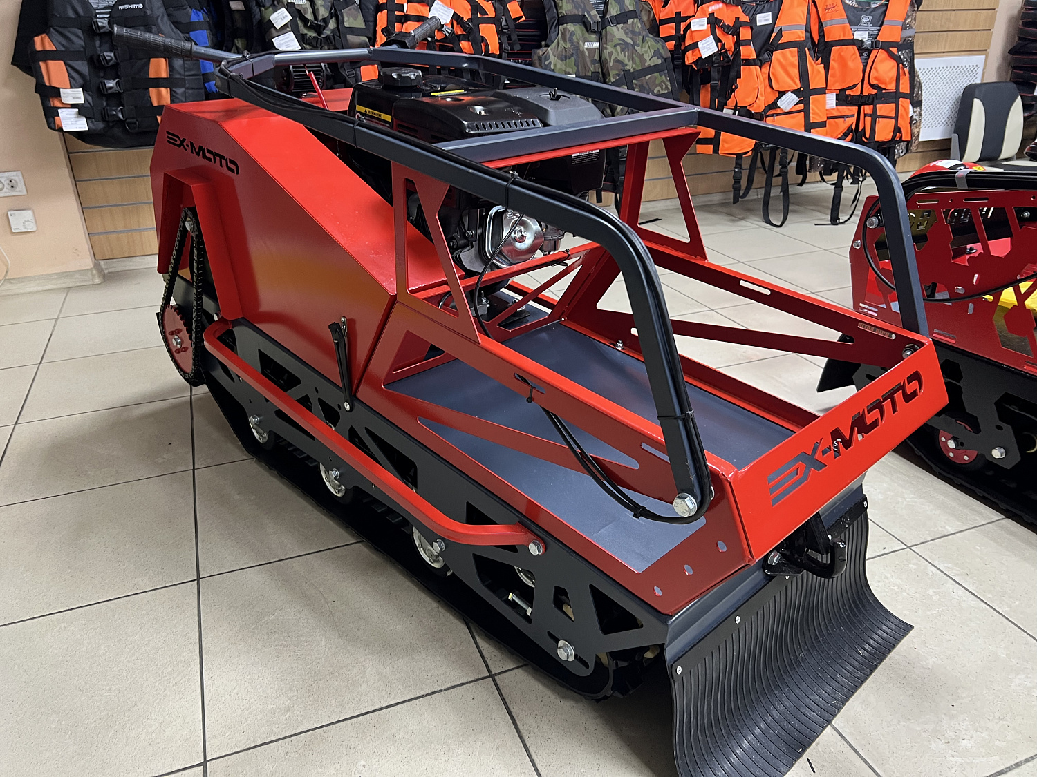 Мотобуксировщик EX-MOTO SNOWDOG S500 15л.с в Жуковском